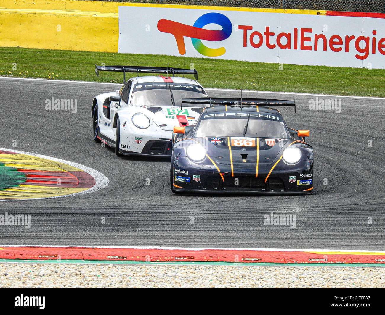 86 GR RACING GBR M Porsche 911 RSR - 19 Michael Wainwright (GBR) B Riccardo  Pera (ITA) S Benjamin Barker (GBR)

 Spa Francorchamps (BEL) -  07-05-2022 - 2022 FIA WORLD ENDURANCE CHAMPIONSHIP -