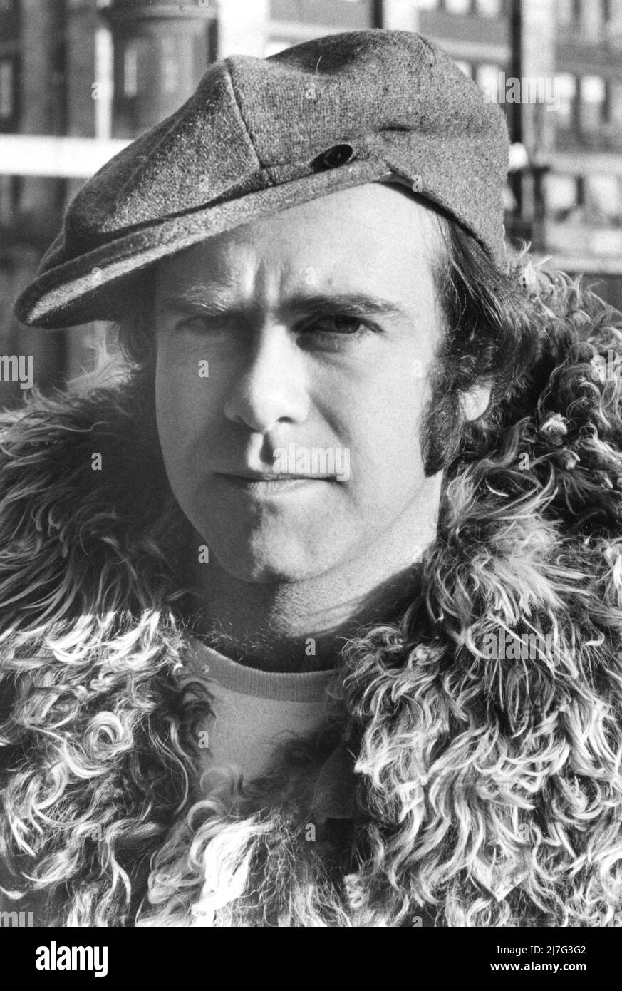 Elton John. English singer, songwriter born march 25 1947. Pictured during a visit to Sweden 1978 Stock Photo