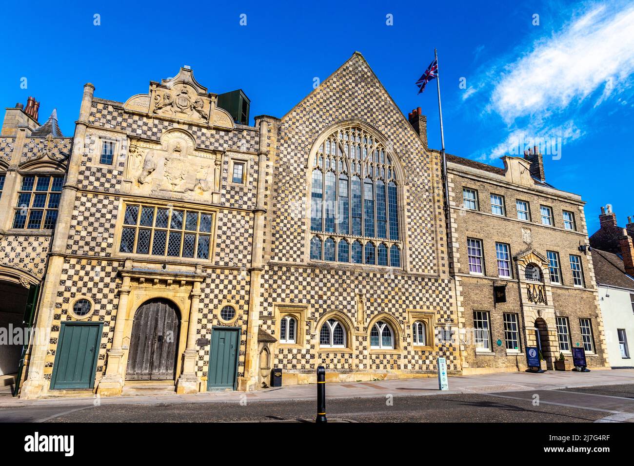 Exterior of 15th century Old Gaol House housing Stories of Lynn Museum and Old Gaol Cells, King