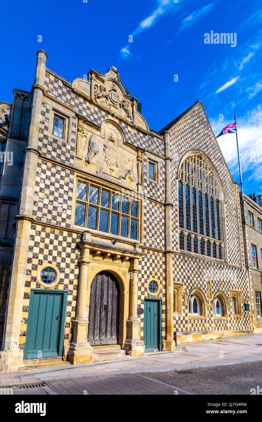 Exterior of 15th century Old Gaol House housing Stories of Lynn Museum and Old Gaol Cells, King