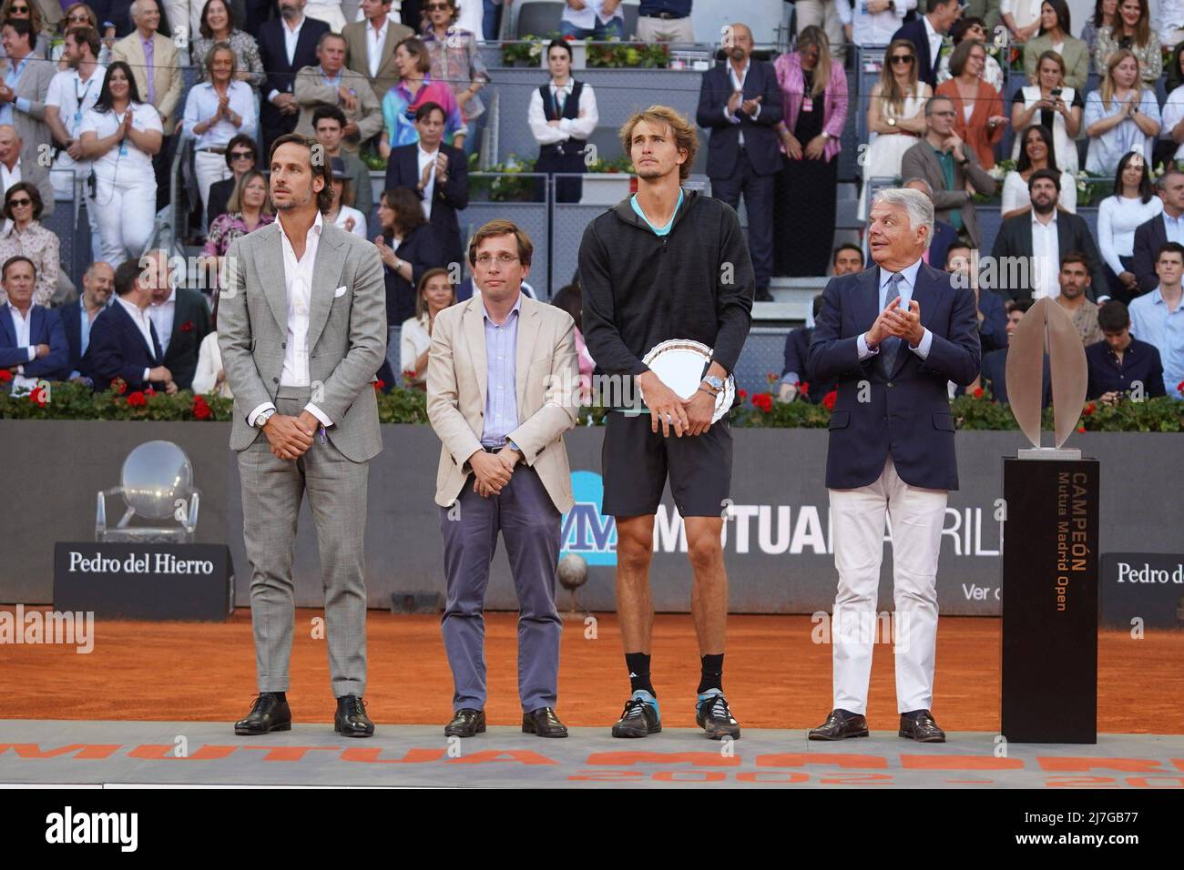 Mutua Madrid Open Final Match Alexander Zverev (Ger) Vs Carlos Alcaraz ...