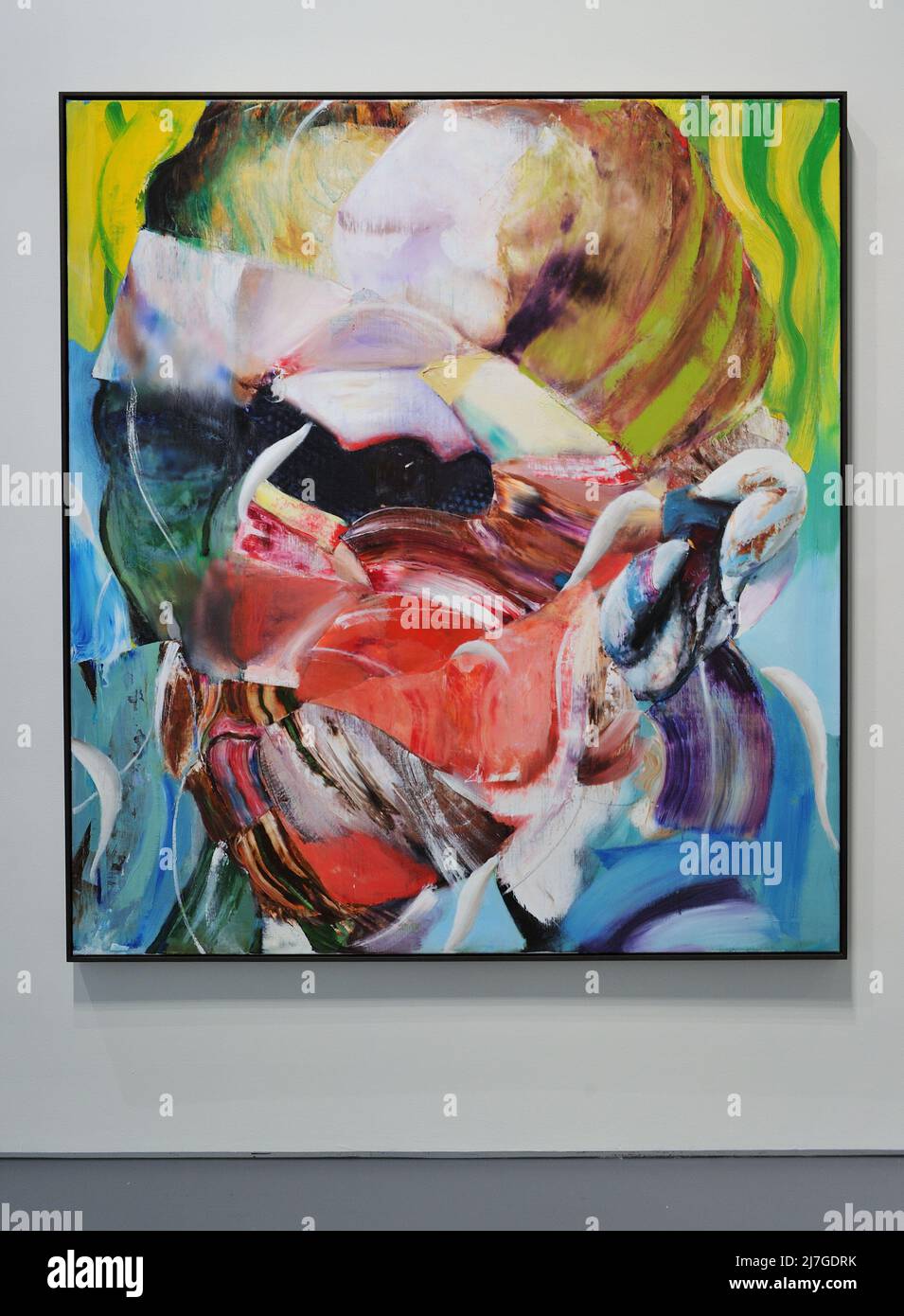 Degenerate Art by Adrian Ghenie on display at Sotheby's as part of "The ...
