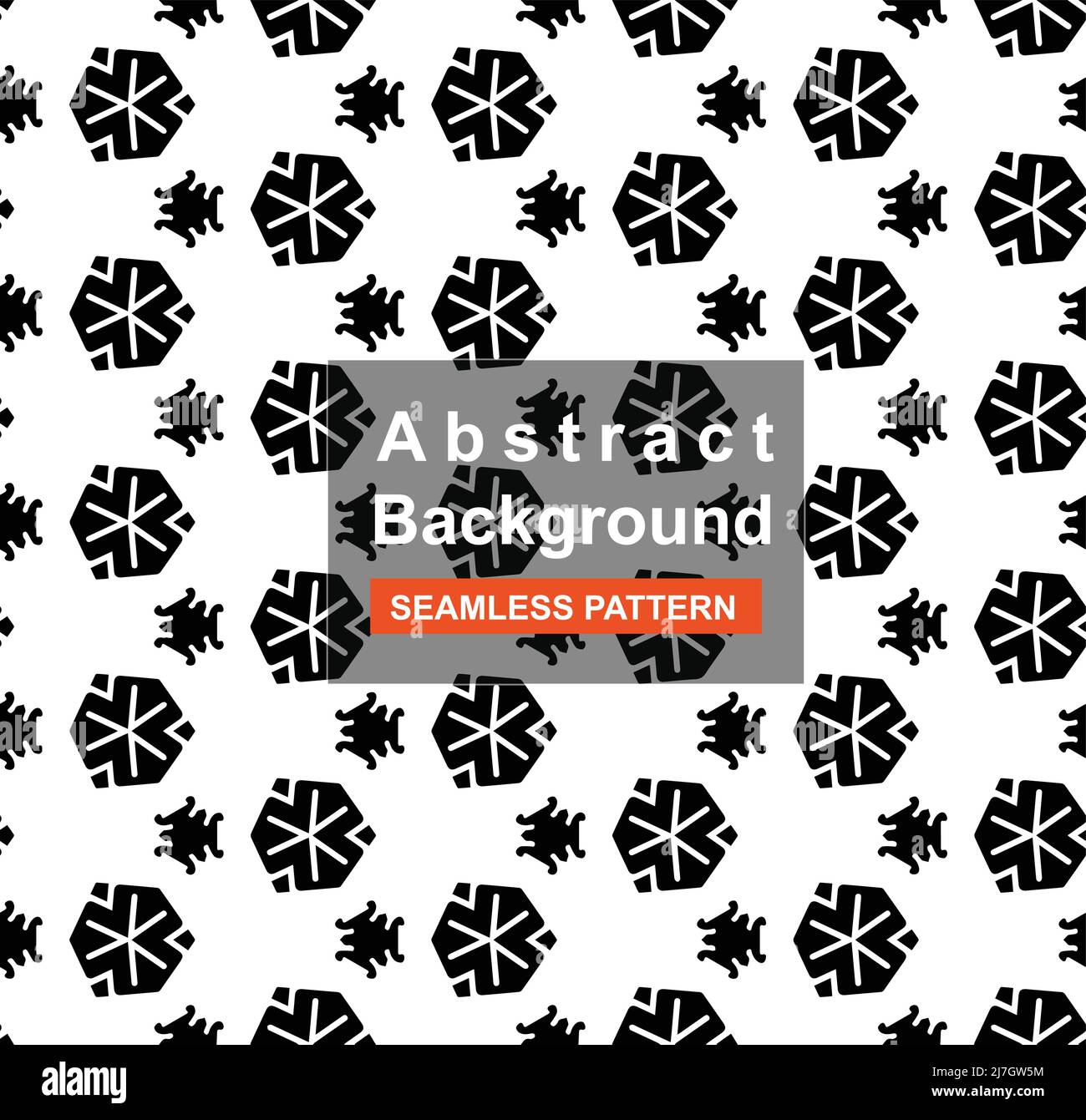 Abstract geometric seamless pattern background, vector illustration ...