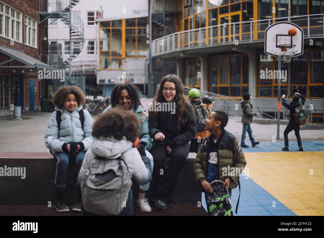 Väla skola, Väla School (Skansen) Stockholm, Sweden Stock Photo - Alamy