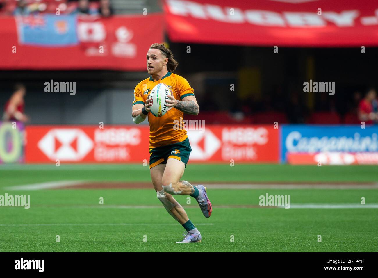 Vancouver, Canada, April 17, 2022 Corey Toole of Team Australia 7s in