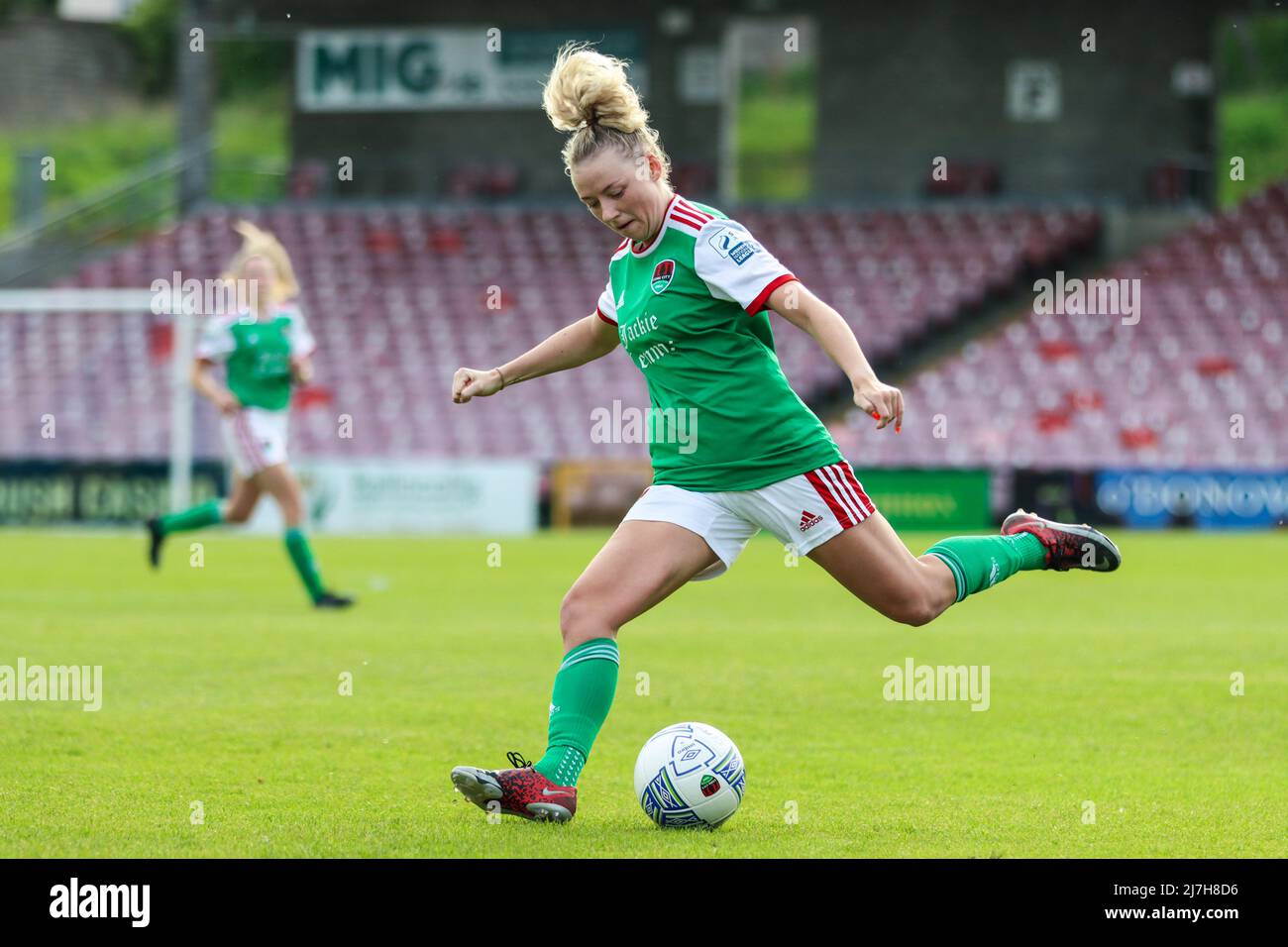 May 7th, 2022, Cork, Ireland Women's National League Cork City 1 Athlone Town 4 Stock Photo