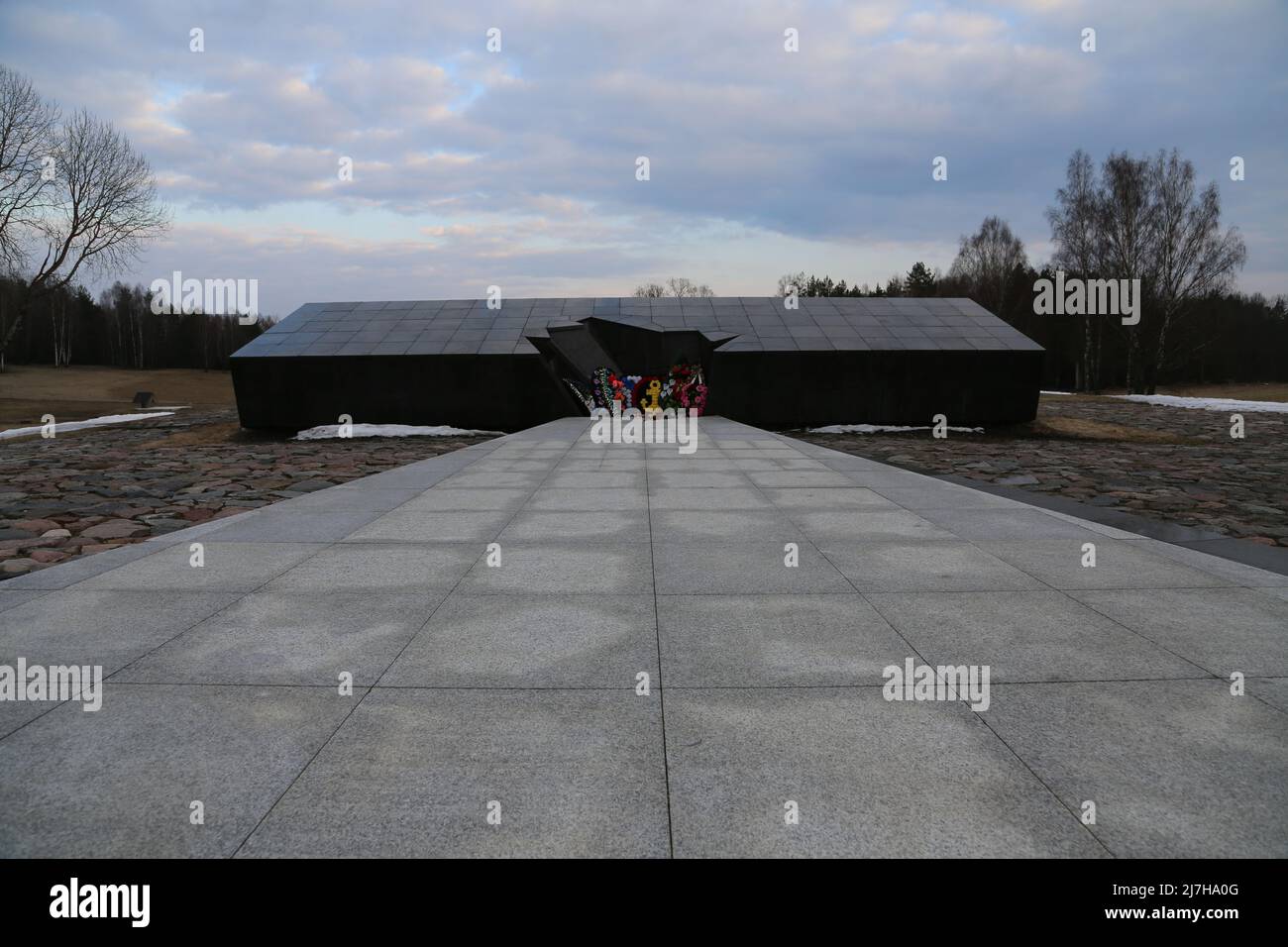 Khatyn Memorial Complex in Khatyn, Belarus, where in March 1943 a ...
