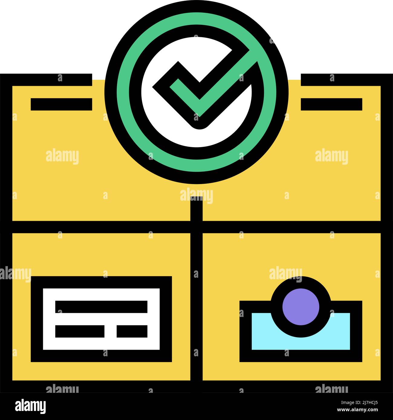 product quality color icon vector illustration Stock Vector Image & Art ...