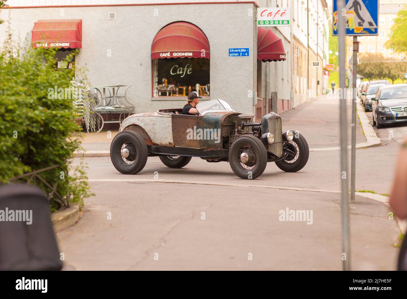 Hot rod white background hi-res stock photography and images - Alamy