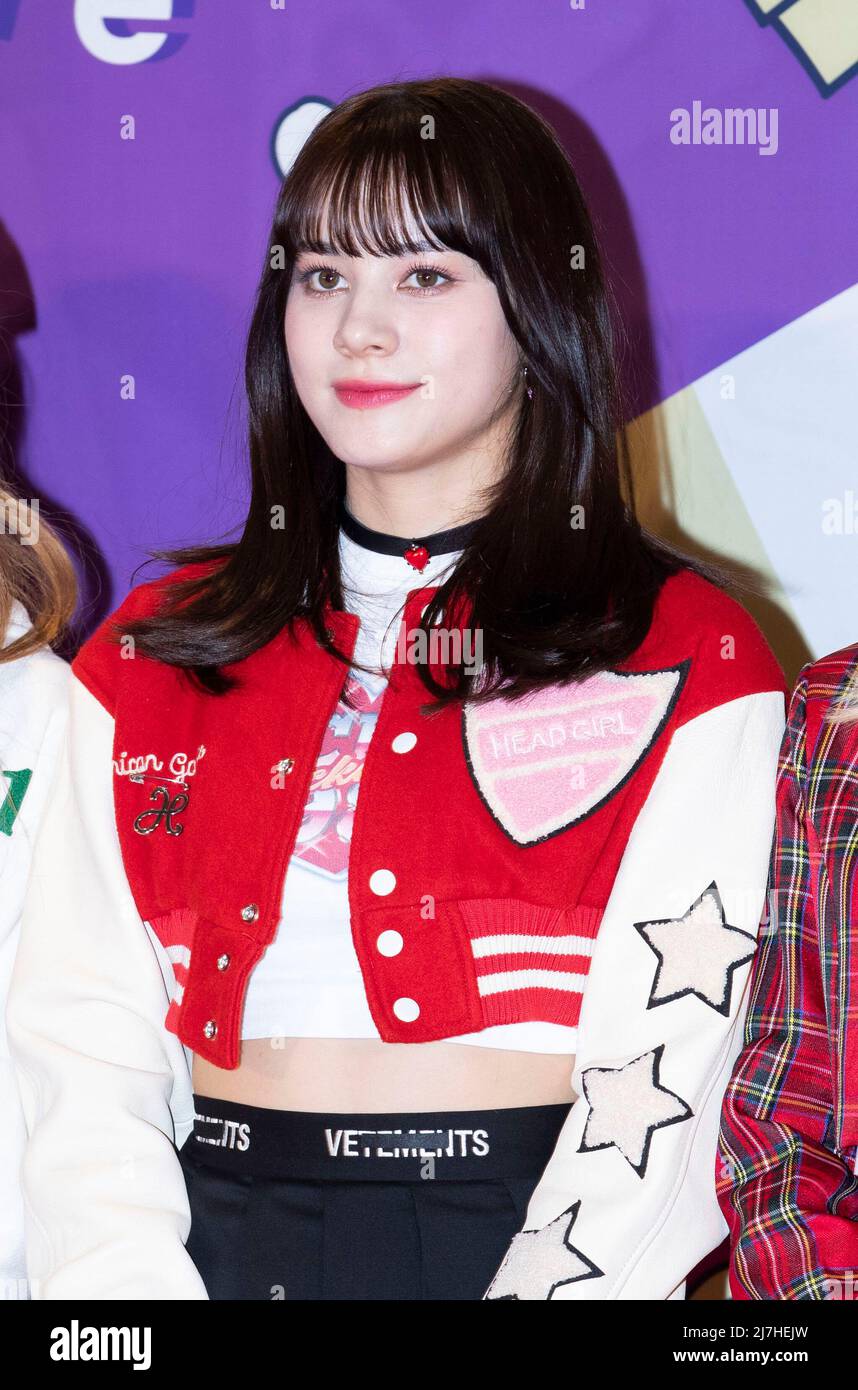 Seoul, South Korea. 8th May, 2022. Nina, from Japanese K-Pop girl