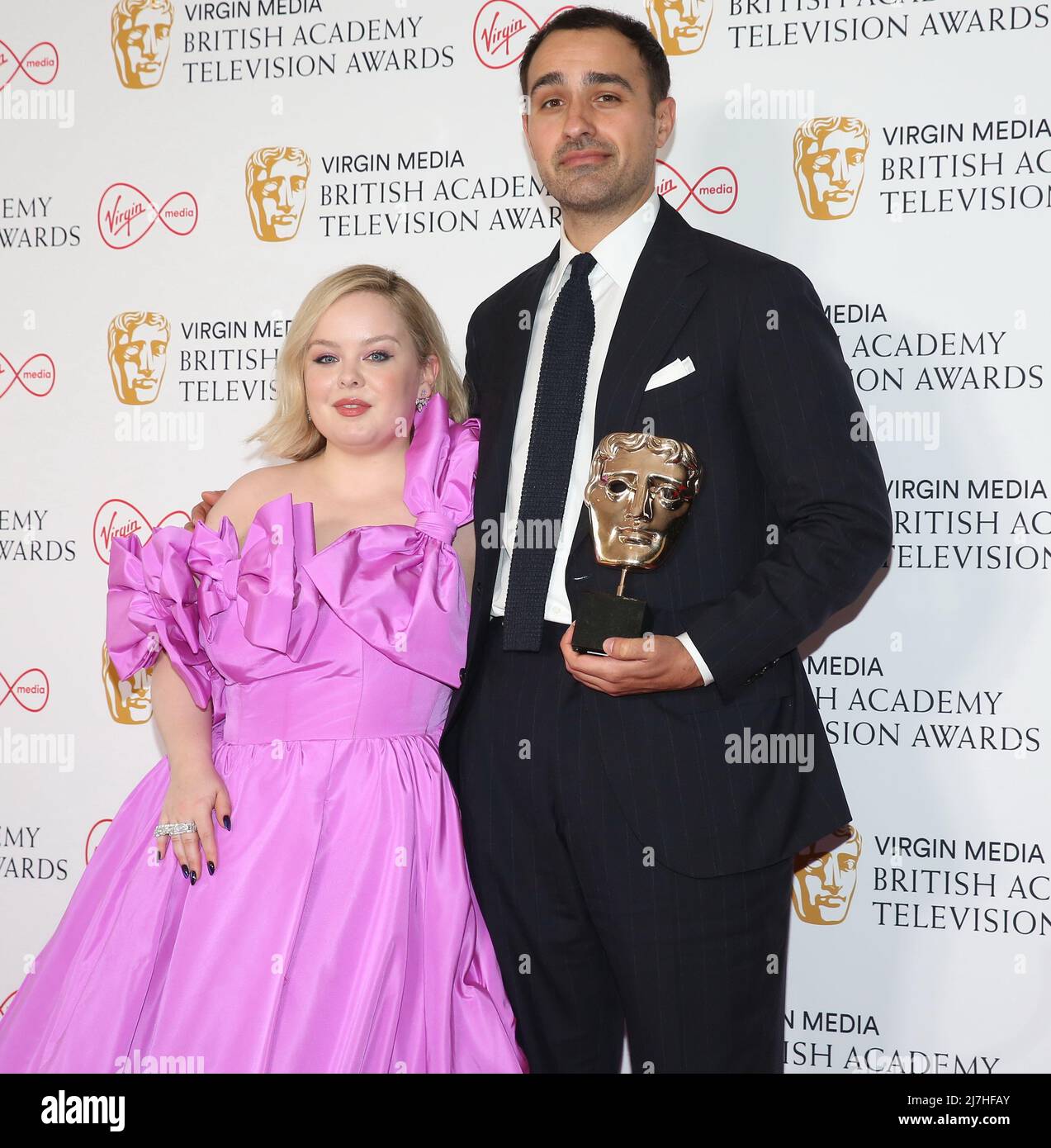 Nicola Coughlan and Jamie Demetriou attend Bafta TV Awards held at