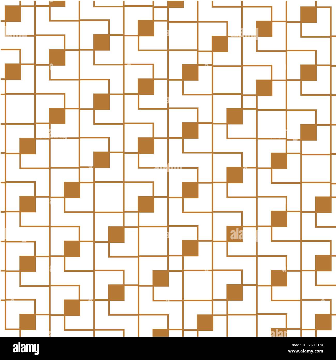 Picture brown points lines patterns vector illustration Stock Vector ...