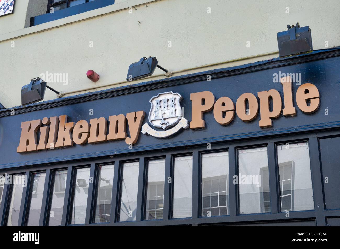 Kilkenny, Ireland- April 20, 2022: Kilkenny People newspaper publisher in Kilkenny, Ireland. Stock Photo