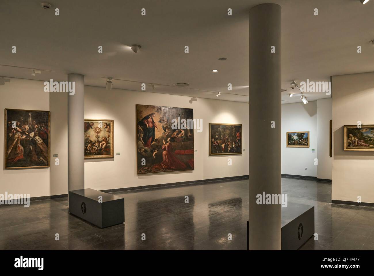 The Almudín (l'Almodí) Museum in the center of the City of Játiva ...