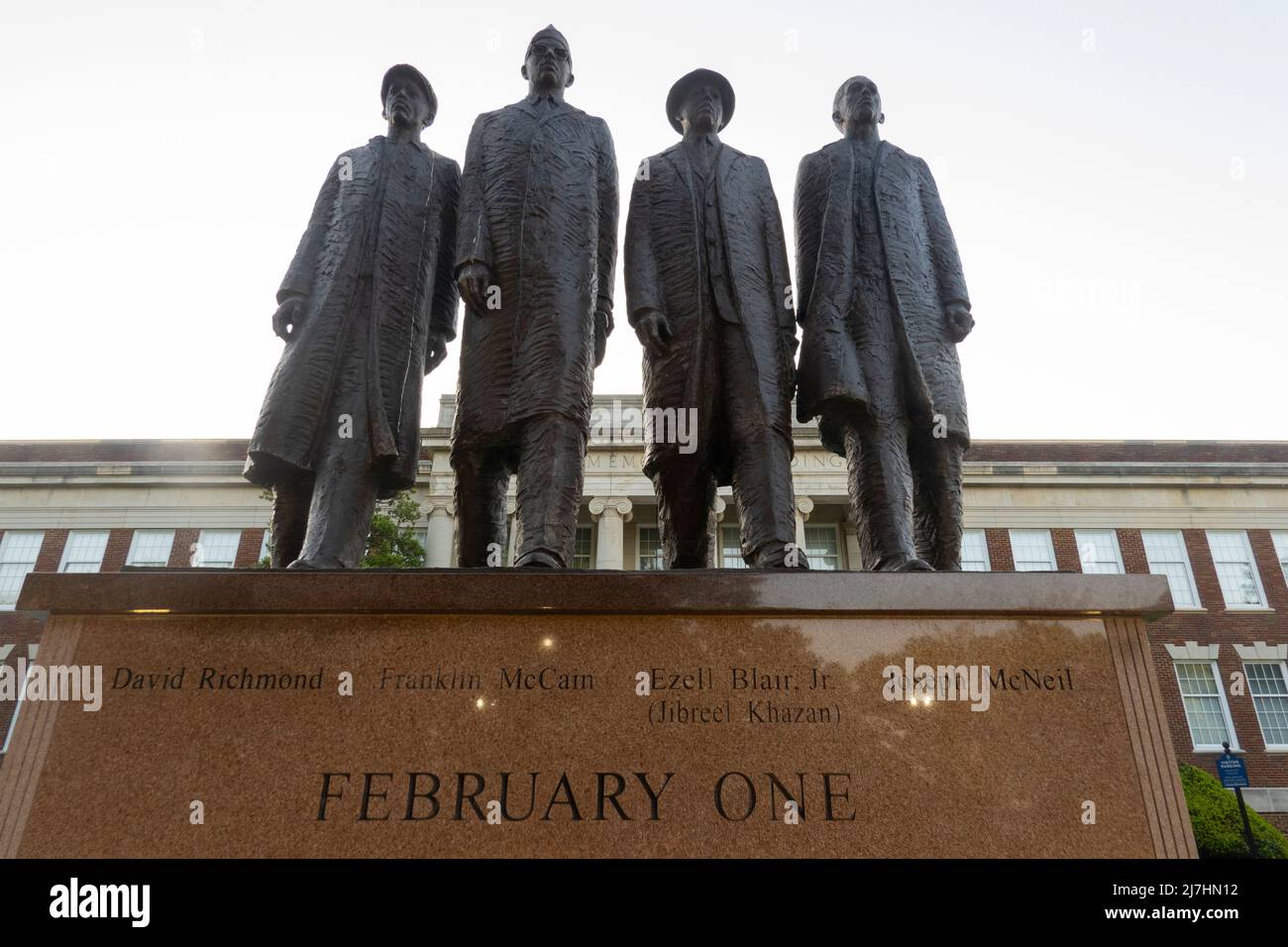 Greensboro four statue hires stock photography and images Alamy