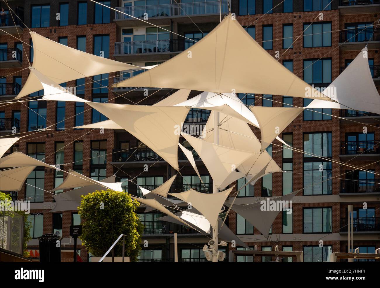 Camperdown Plaza in downtown Greenville SC Stock Photo Alamy