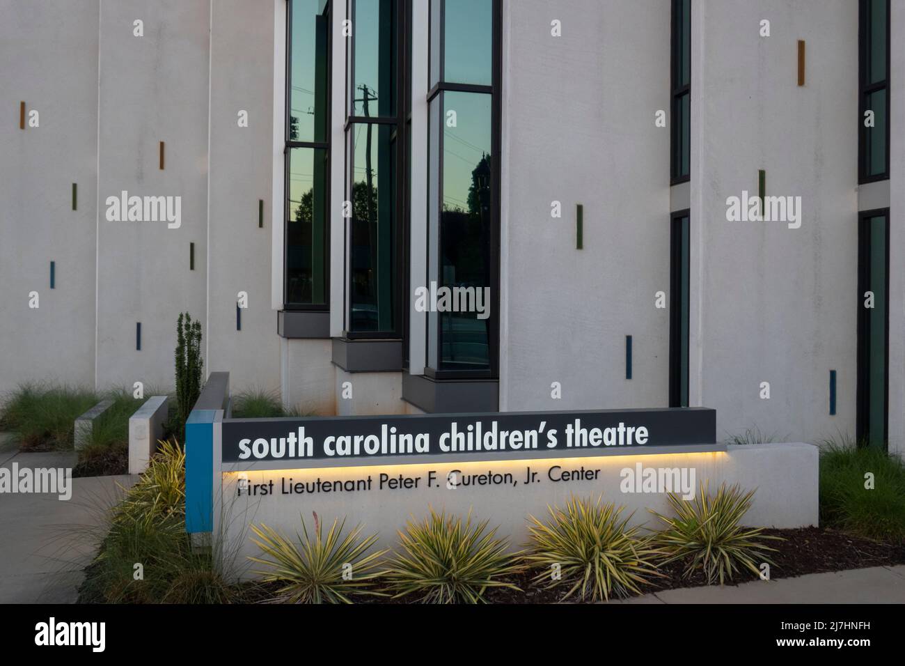 South Carolina Children's theatre in Greenville SC Stock Photo