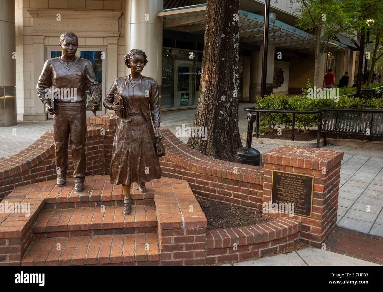 Sterling High School memorial in Greenville SC Stock Photo Alamy