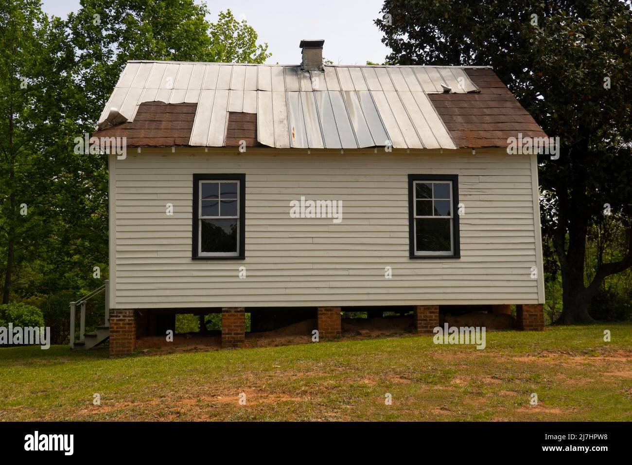 Nina Simone childhood home in Tryon North Carolina Stock Photo