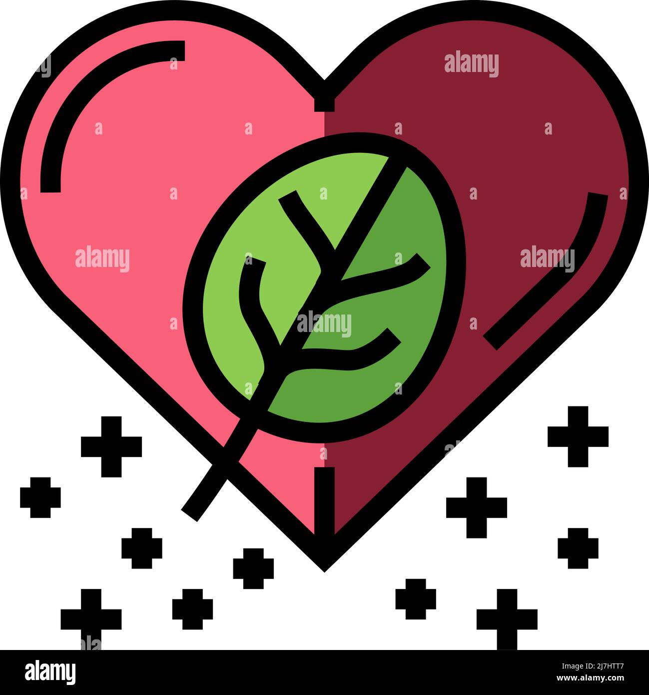 healthy spinach color icon vector illustration Stock Vector Image & Art ...