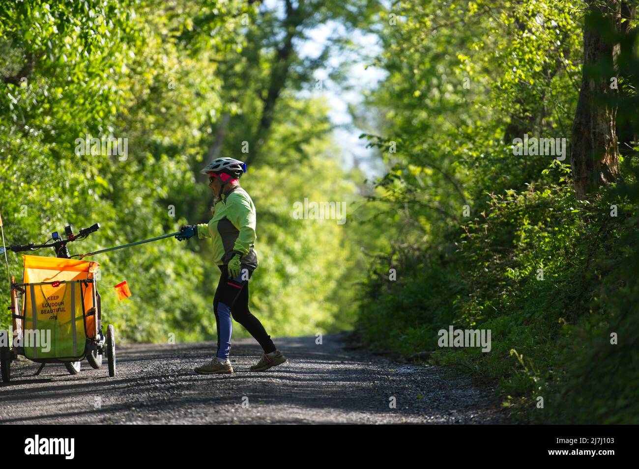 UNITED STATES May 9, 2022 Flora Hillman of Bloomfield uses her e