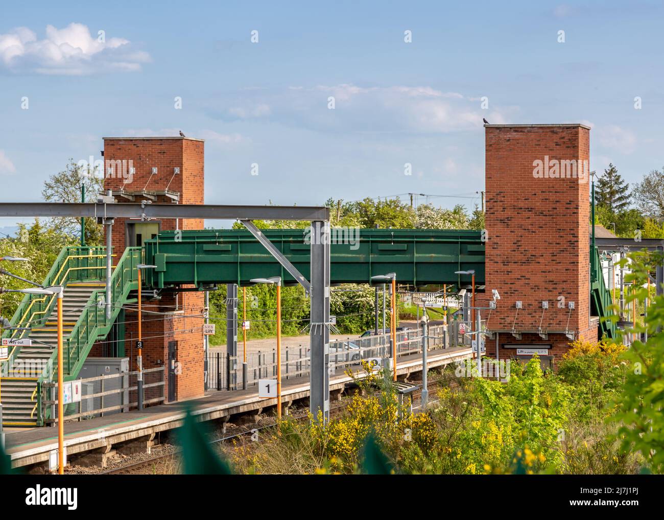 Railway station in Alvechurch, Worcestershire, England Stock Photo Alamy