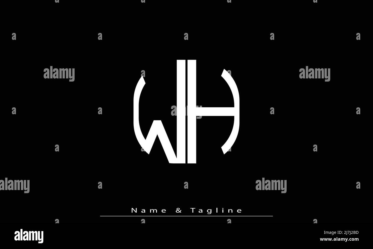 Logo wh Black and White Stock Photos & Images - Alamy
