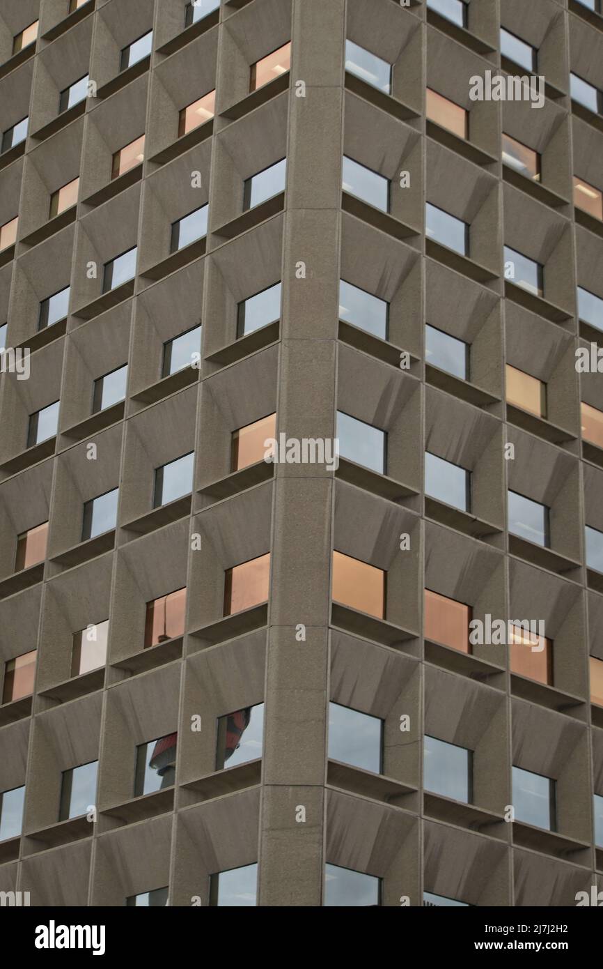 Rocky Mountain Plaza Downtown Calgary Alberta Stock Photo Alamy