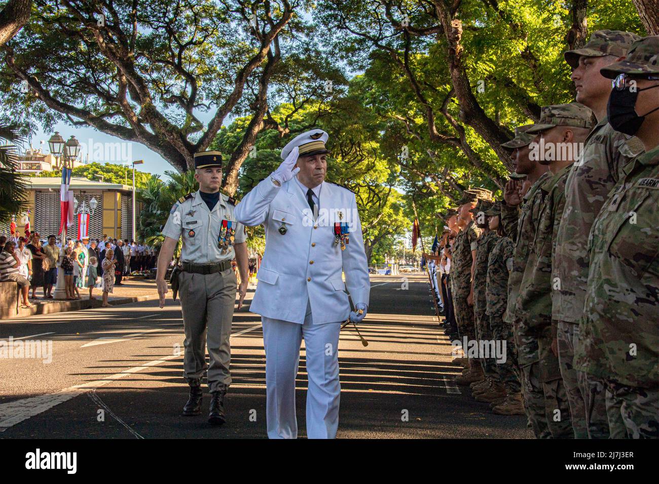 Tahiti, French Polynesia. 08th May, 2022. The High Commissioner of the ...