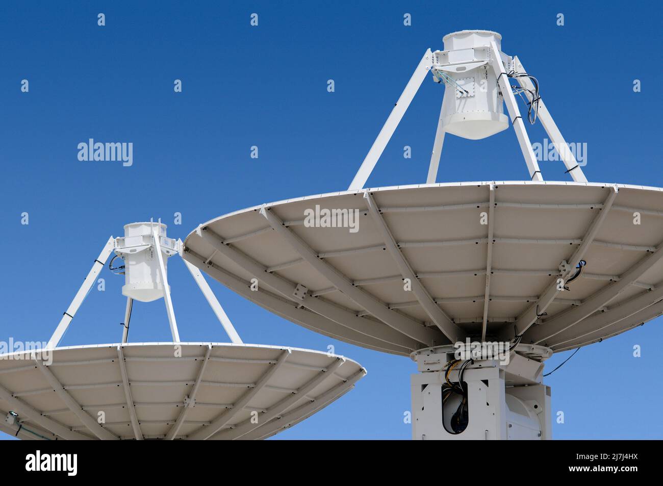 Large satellite dishes Stock Photo - Alamy