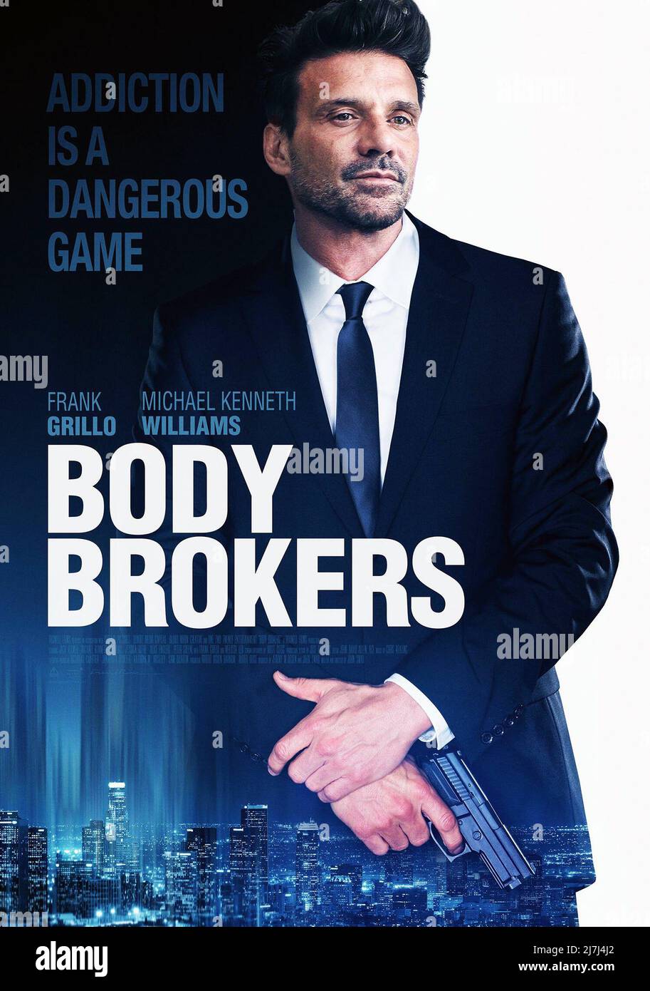 BODY BROKERS, poster, Frank Grillo, 2021. © Vertical Entertainment