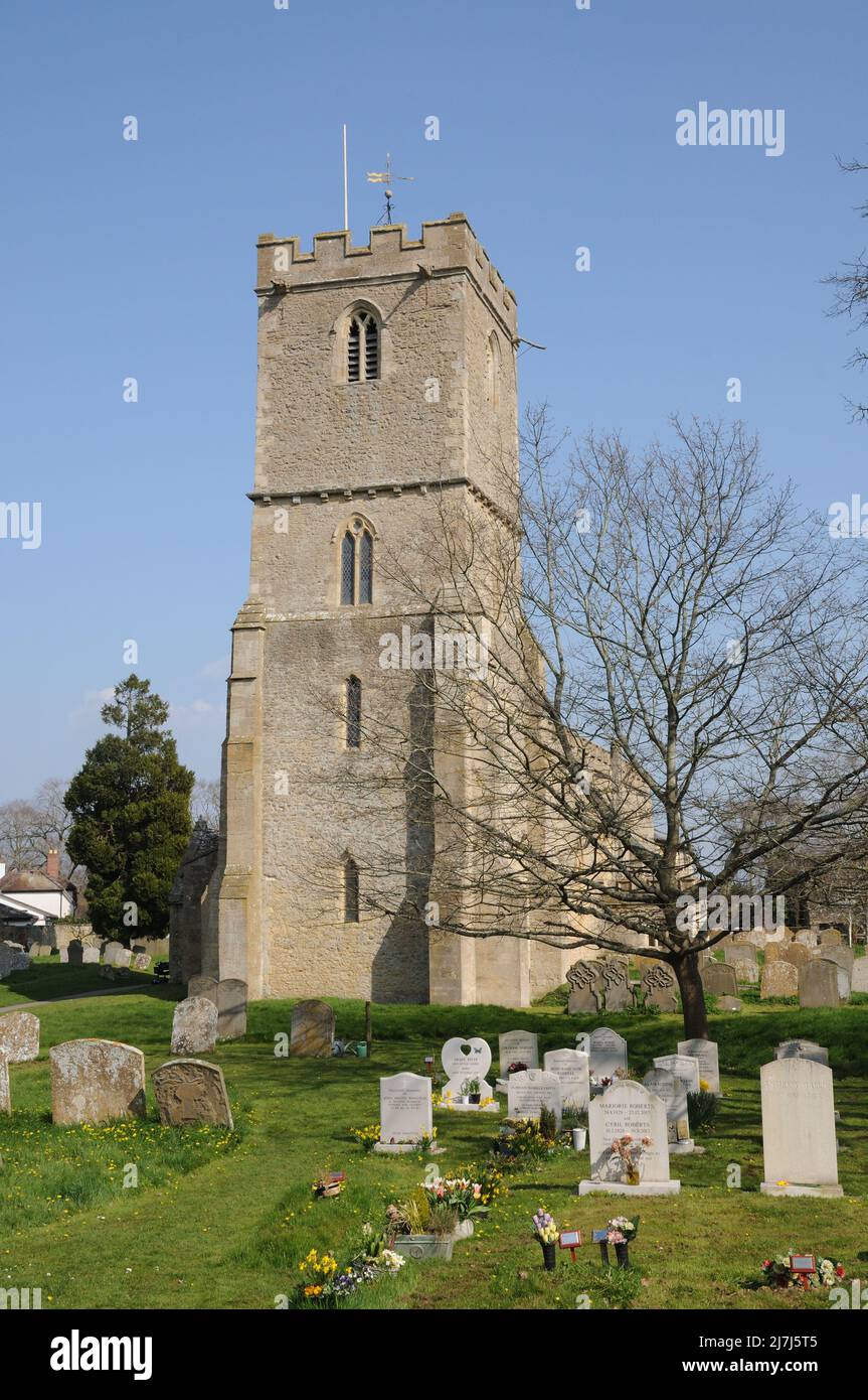 St Denys Church, Stanford in the Vale, Oxfordshire Stock Photo Alamy
