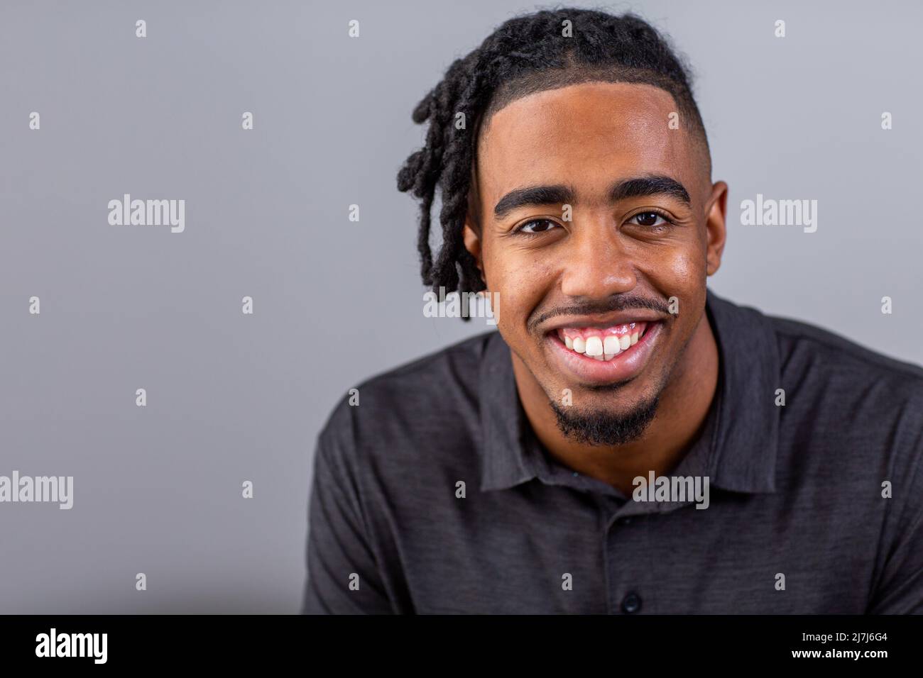 A young african american man hi-res stock photography and images - Alamy