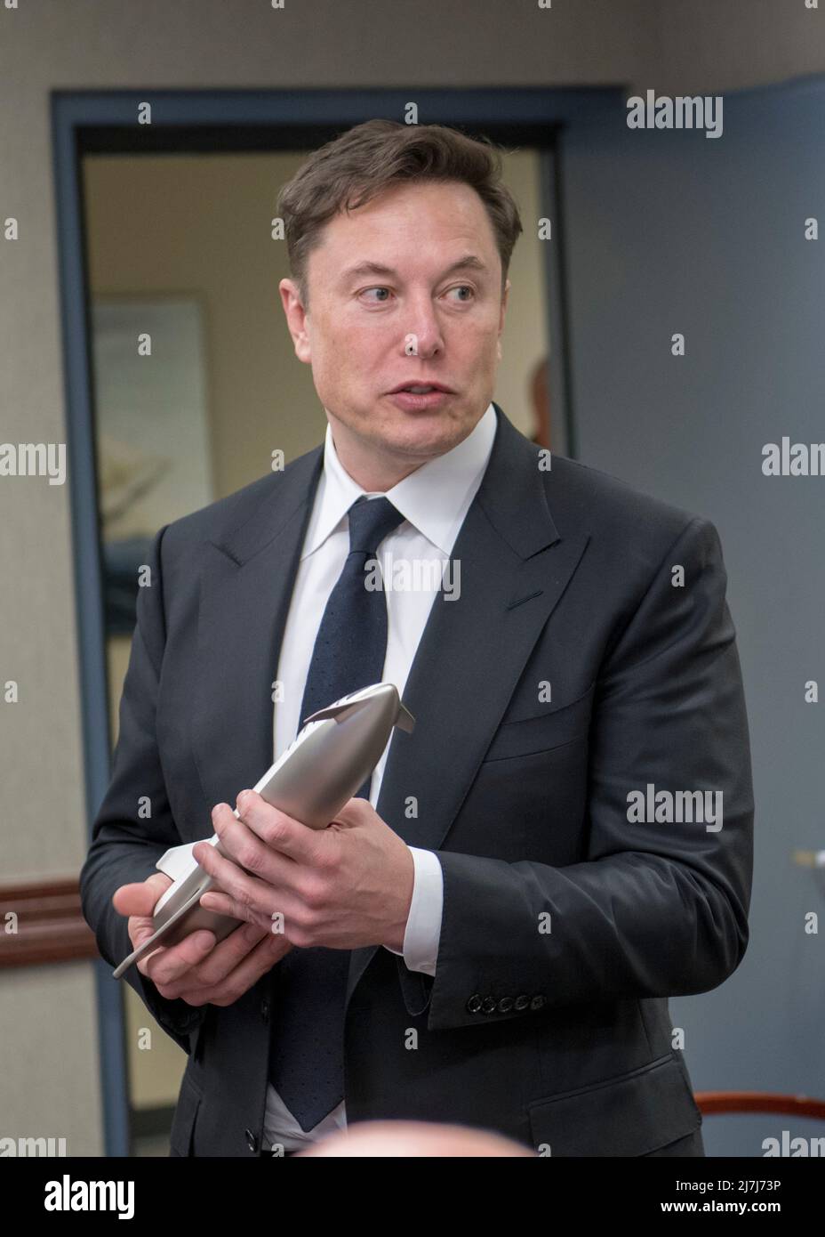 Colorado Springs, United States. 15 April, 2019. SpaceX CEO Elon Musk