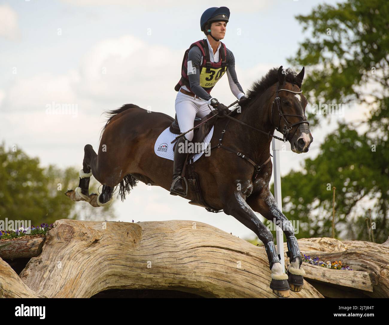 Badminton Horse Trials Cross Country Test Badminton, UK. 07th May