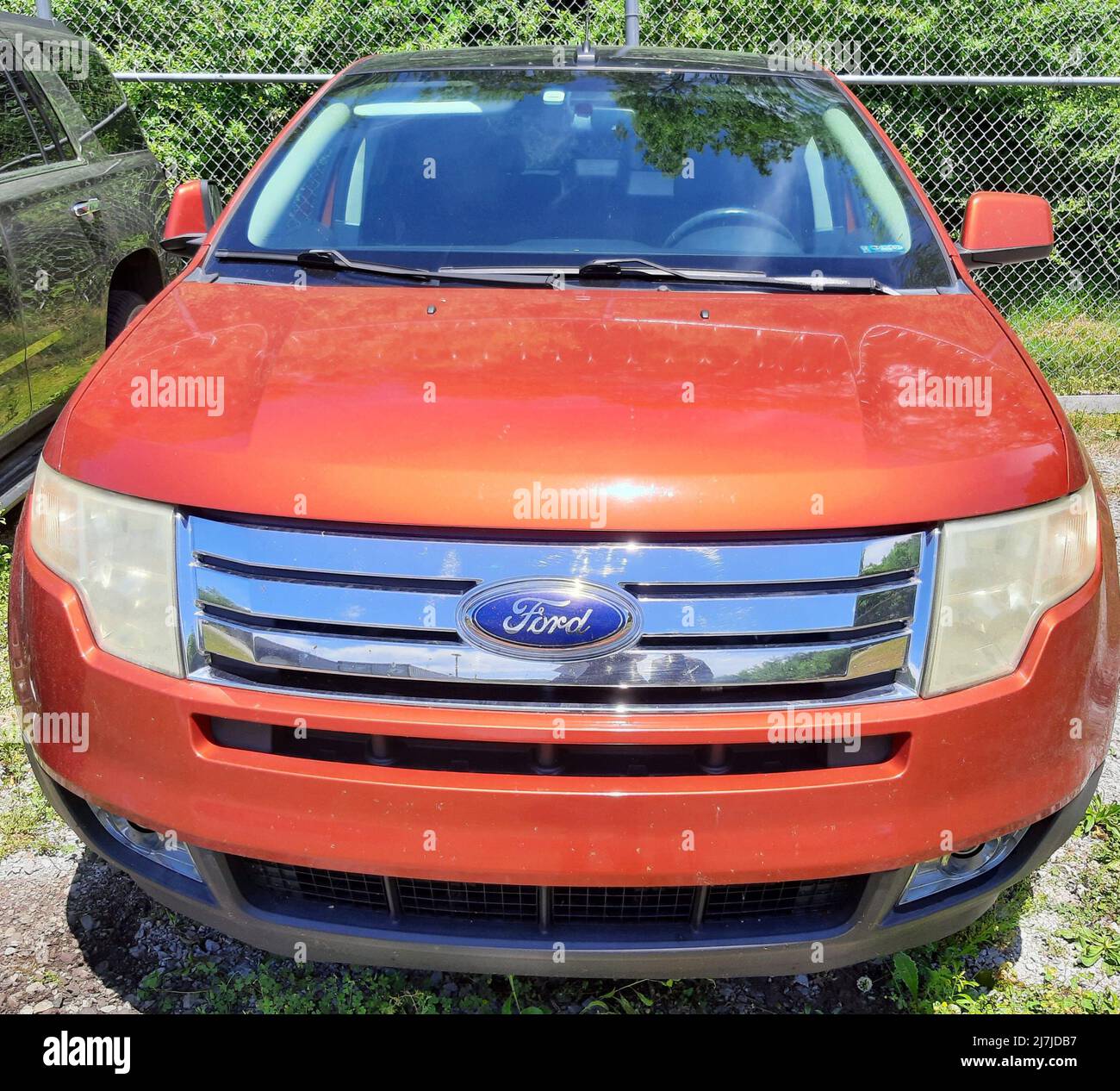 May 9, 2022, Bethesda, Tennessee, USA In a handout photo the vehicle used by escaped Alabama