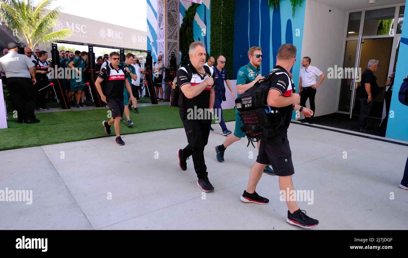 May 6th, 2022: Main Paddock gate for all teams to enter during the ...