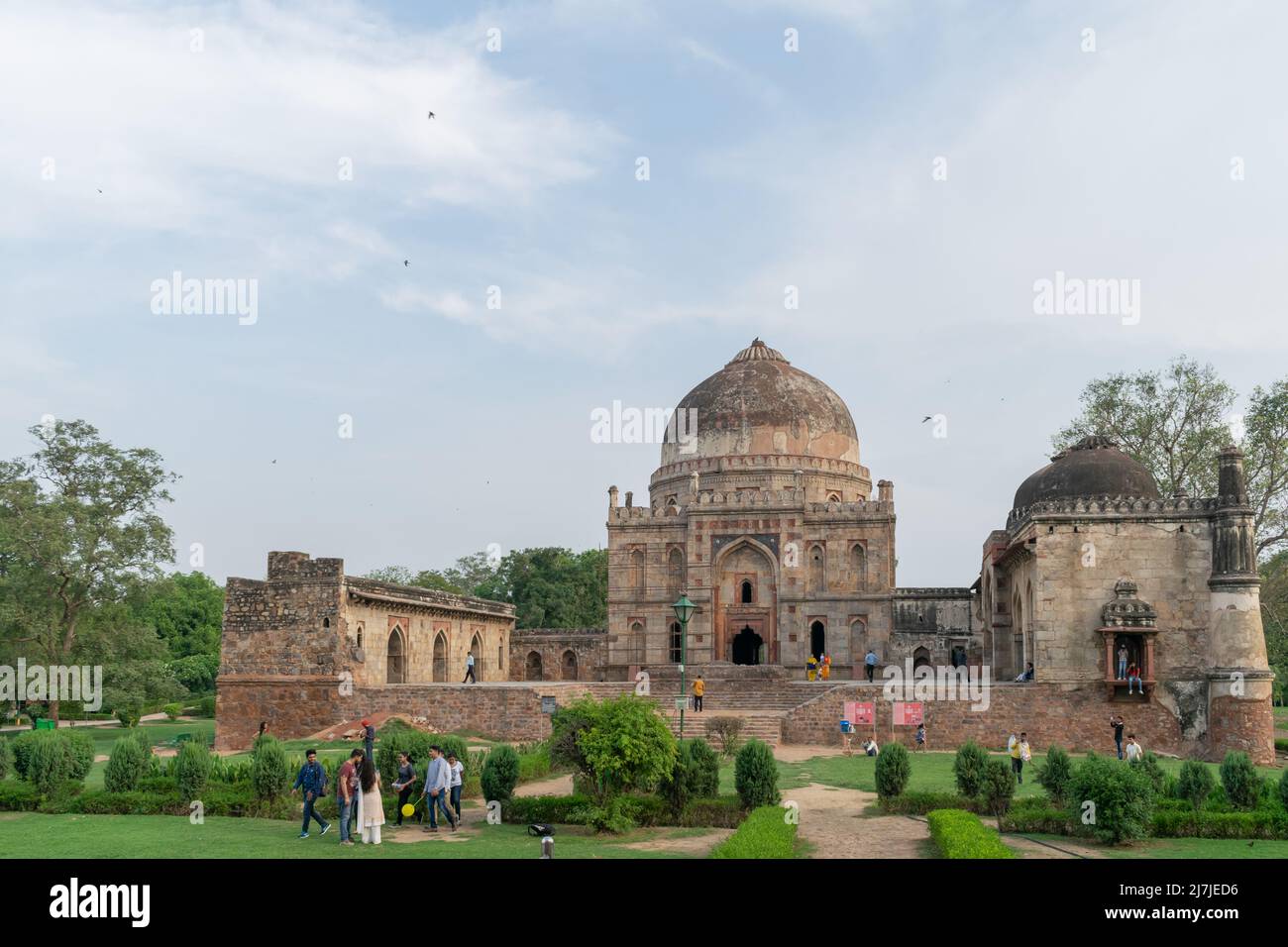 Building at Lodhi garden which is known as Bara Gumbad.. Stock Photo