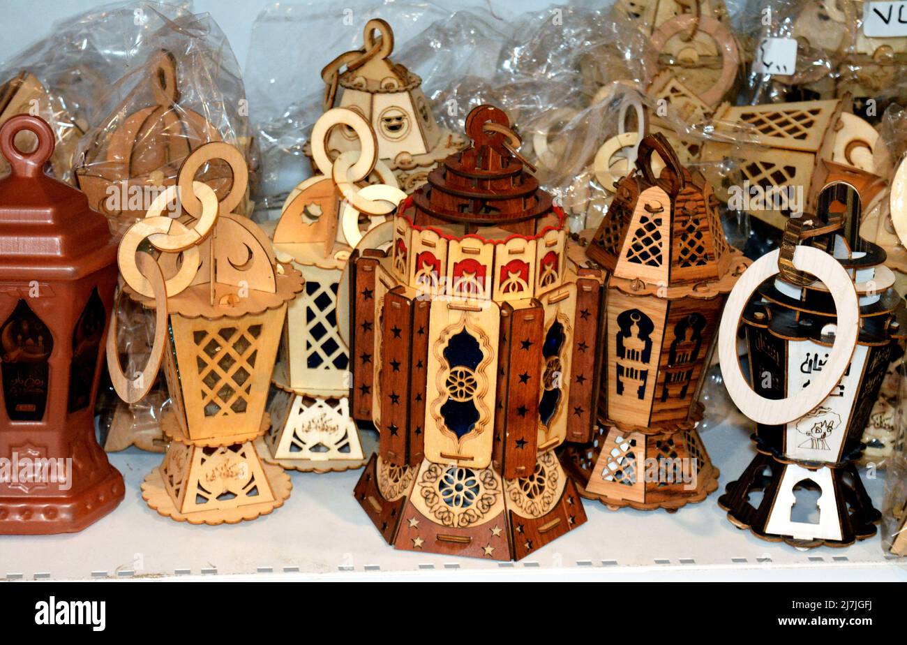ramadan wooden lantern
