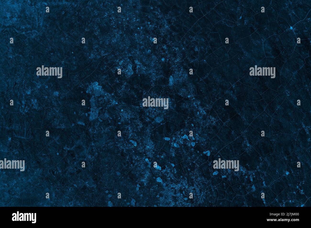 Abstract textured dark blue concrete wall surface for background Stock Photo