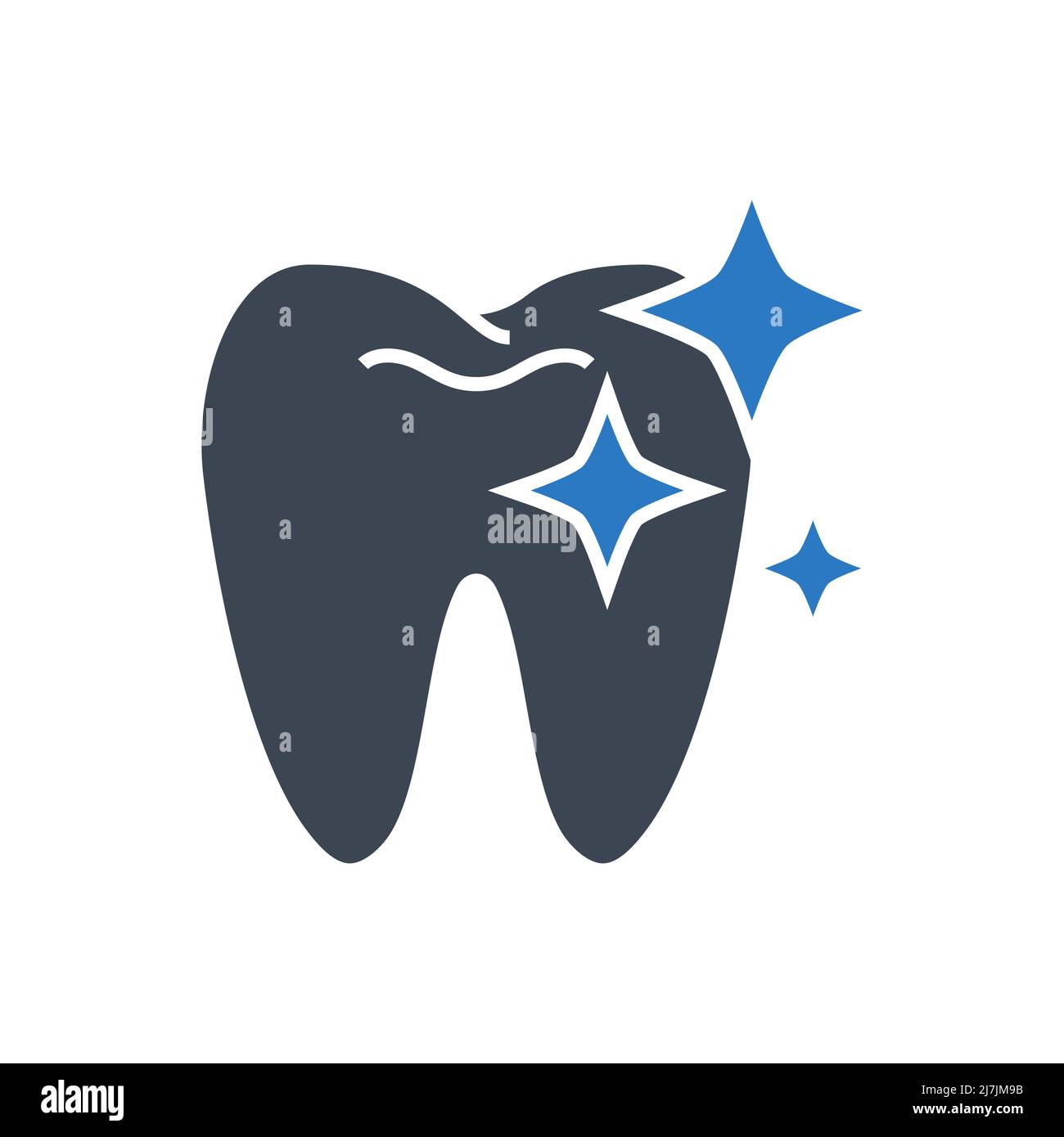 Tooth Clean Glyph Icon Stock Vector Image & Art - Alamy