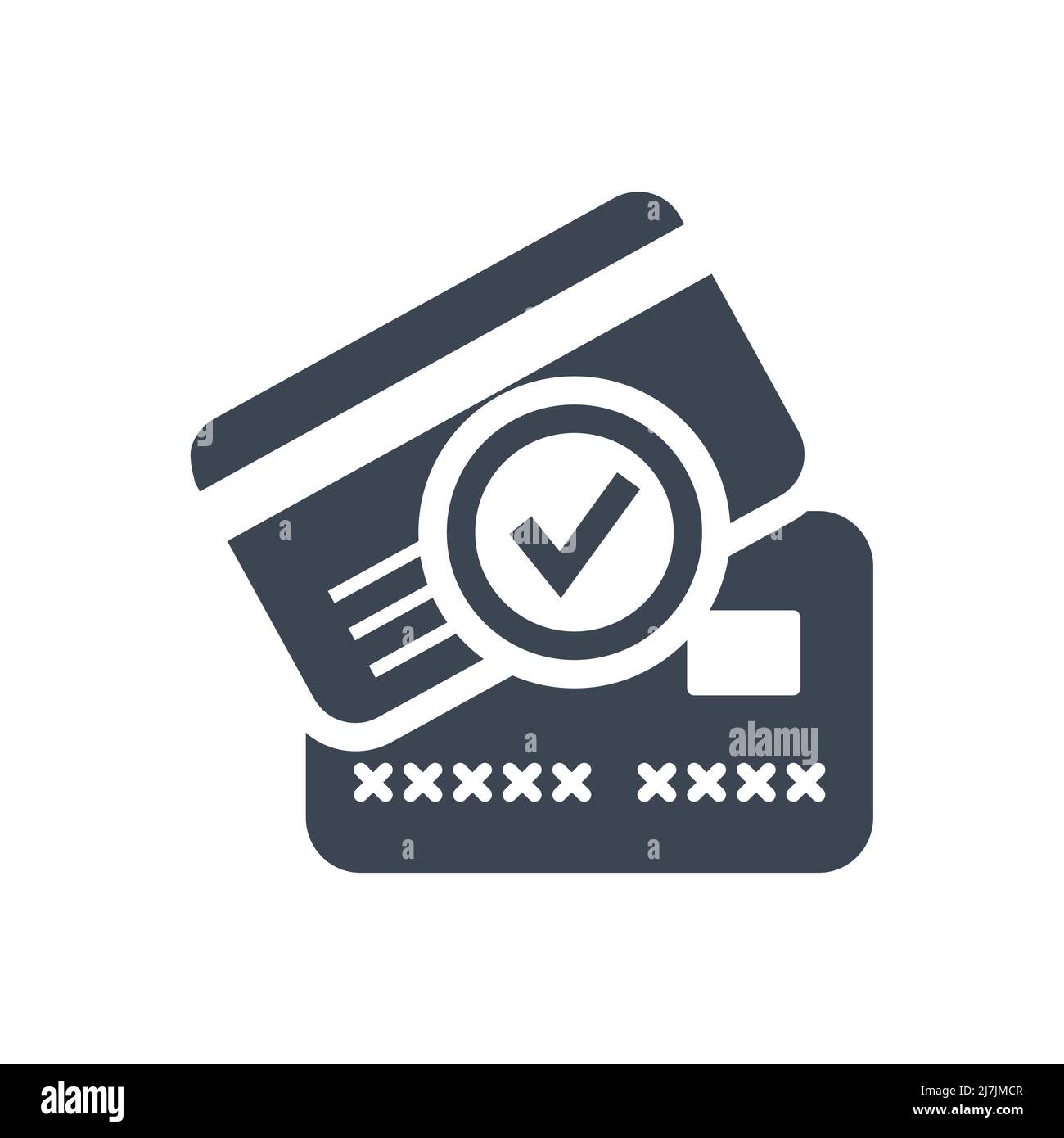 Credit card related vector glyph icon Stock Vector