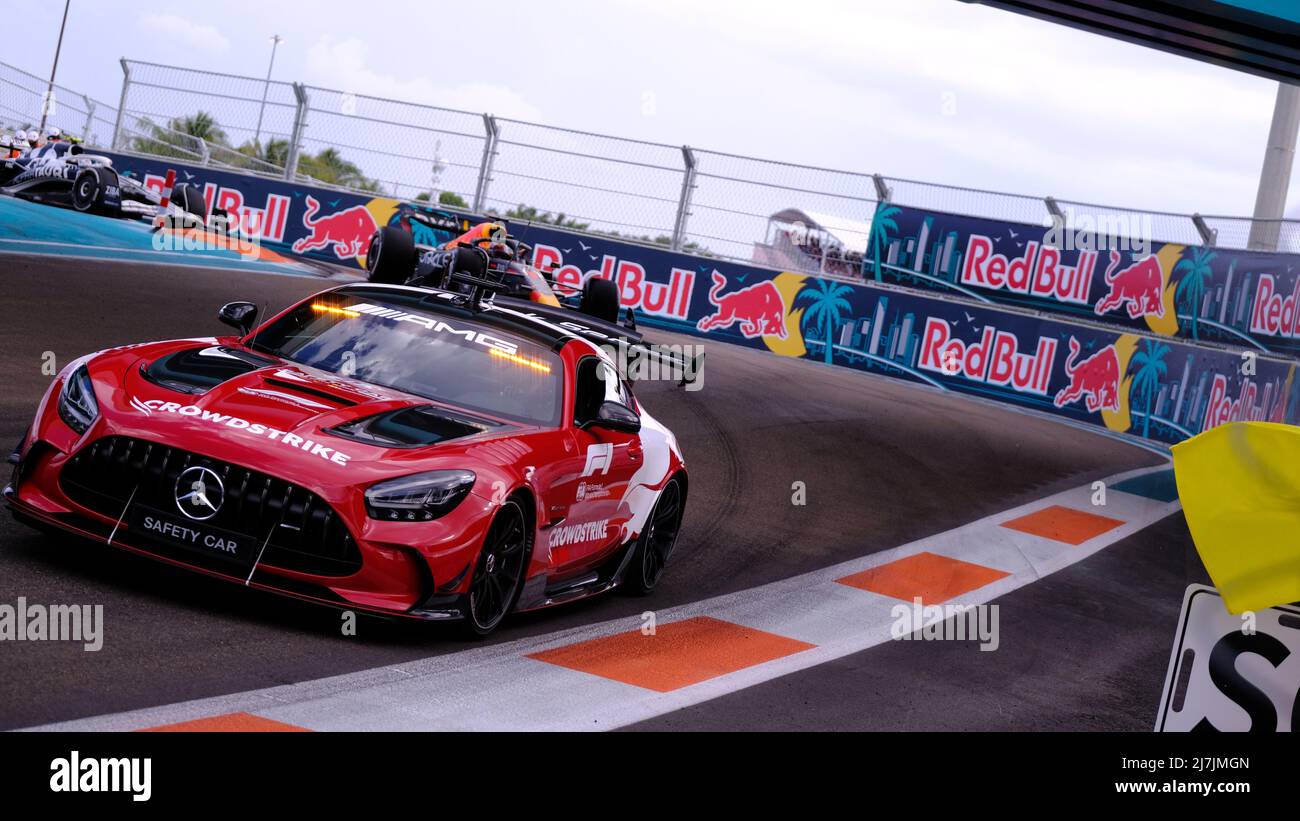 May 8th, 2022 Pace car during the Formula 1 Miami Grand