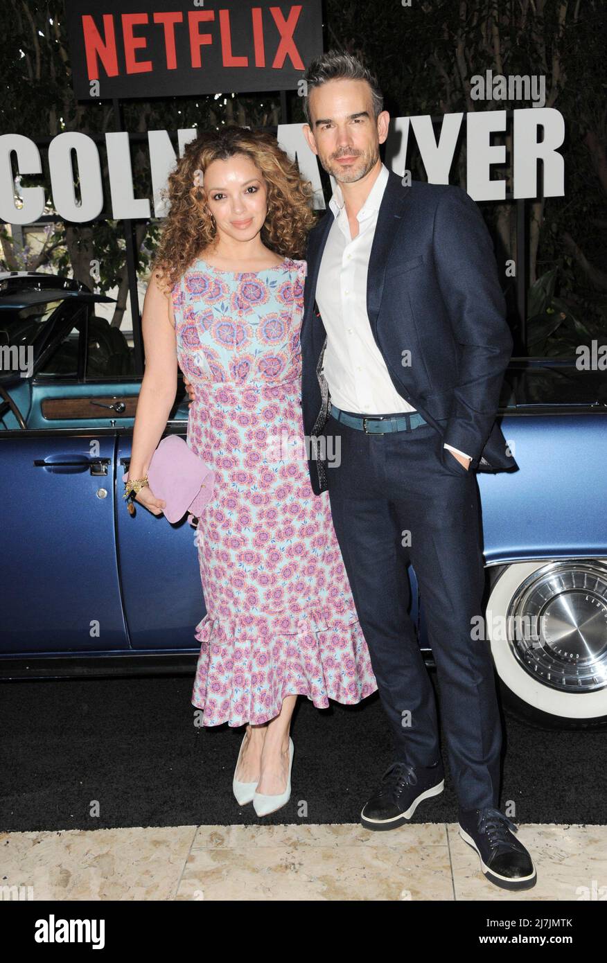 Los Angeles, CA. 9th May, 2022. Christopher Gorham, Anel Lopez at arrivals for THE LINCOLN