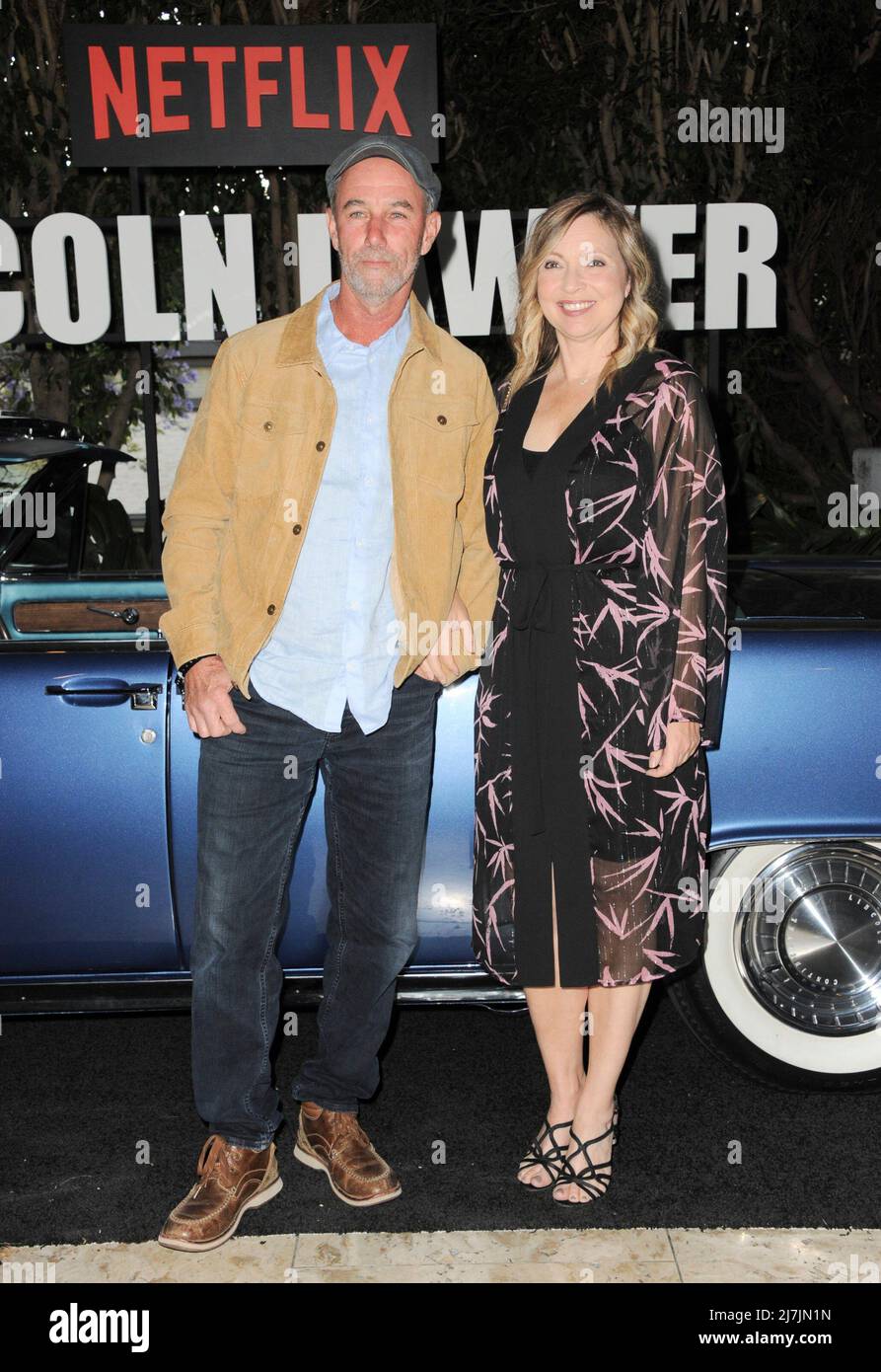 Los Angeles, CA. 9th May, 2022. Jamie McShane, wife at arrivals for THE LINCOLN LAWYER Series