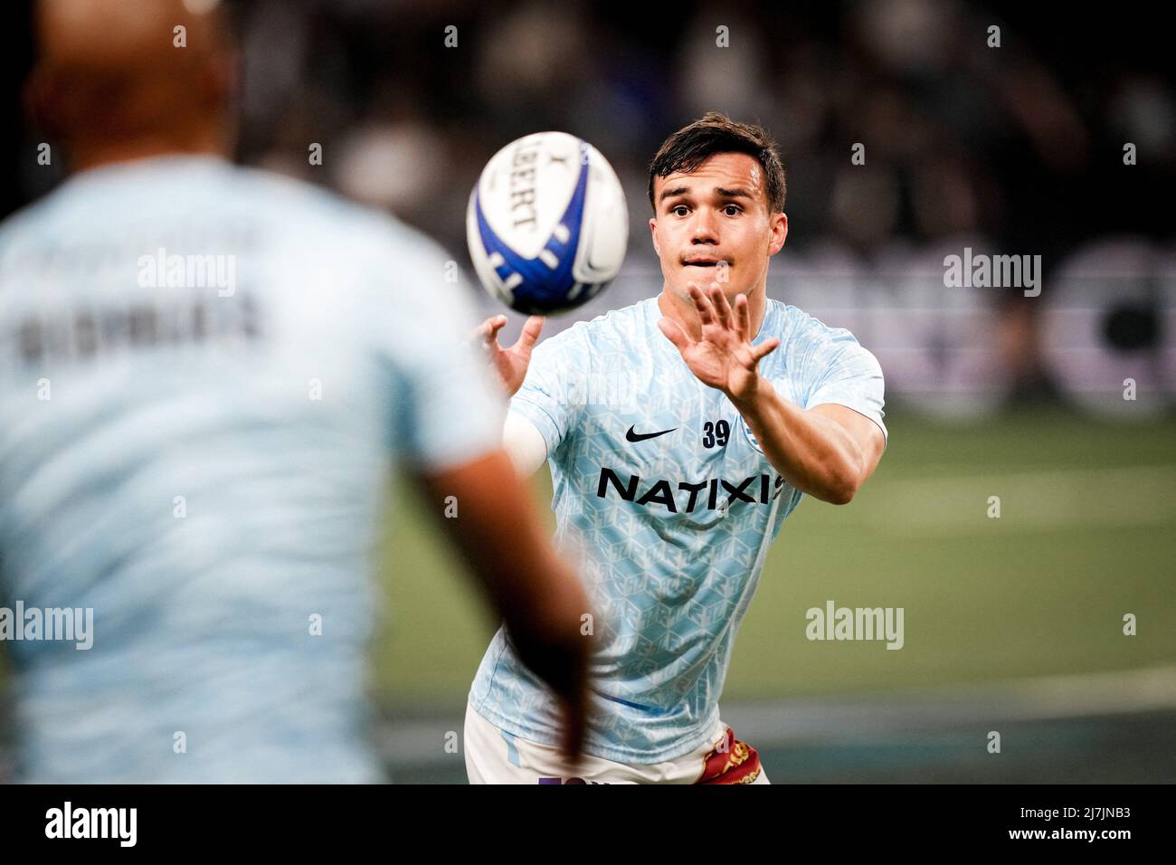Max Spring of Racing 92 during the rugby European Rugby Champions Cup ...