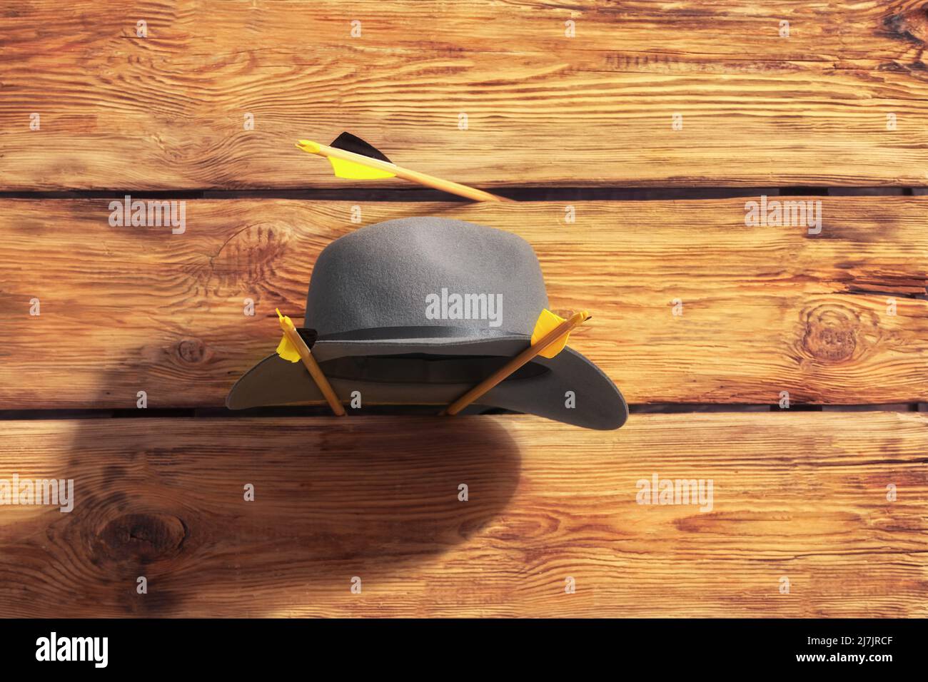 Grey trilby hat hi-res stock photography and images - Alamy