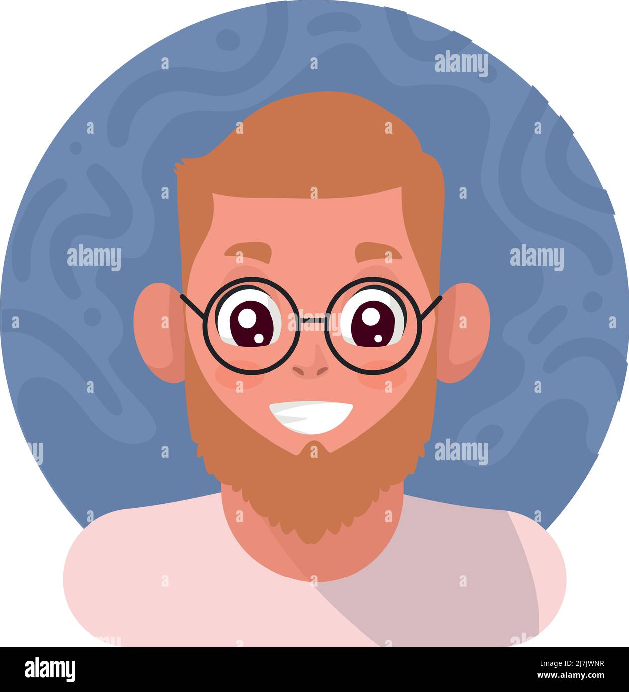bearded man prophile picture Stock Vector Image & Art - Alamy