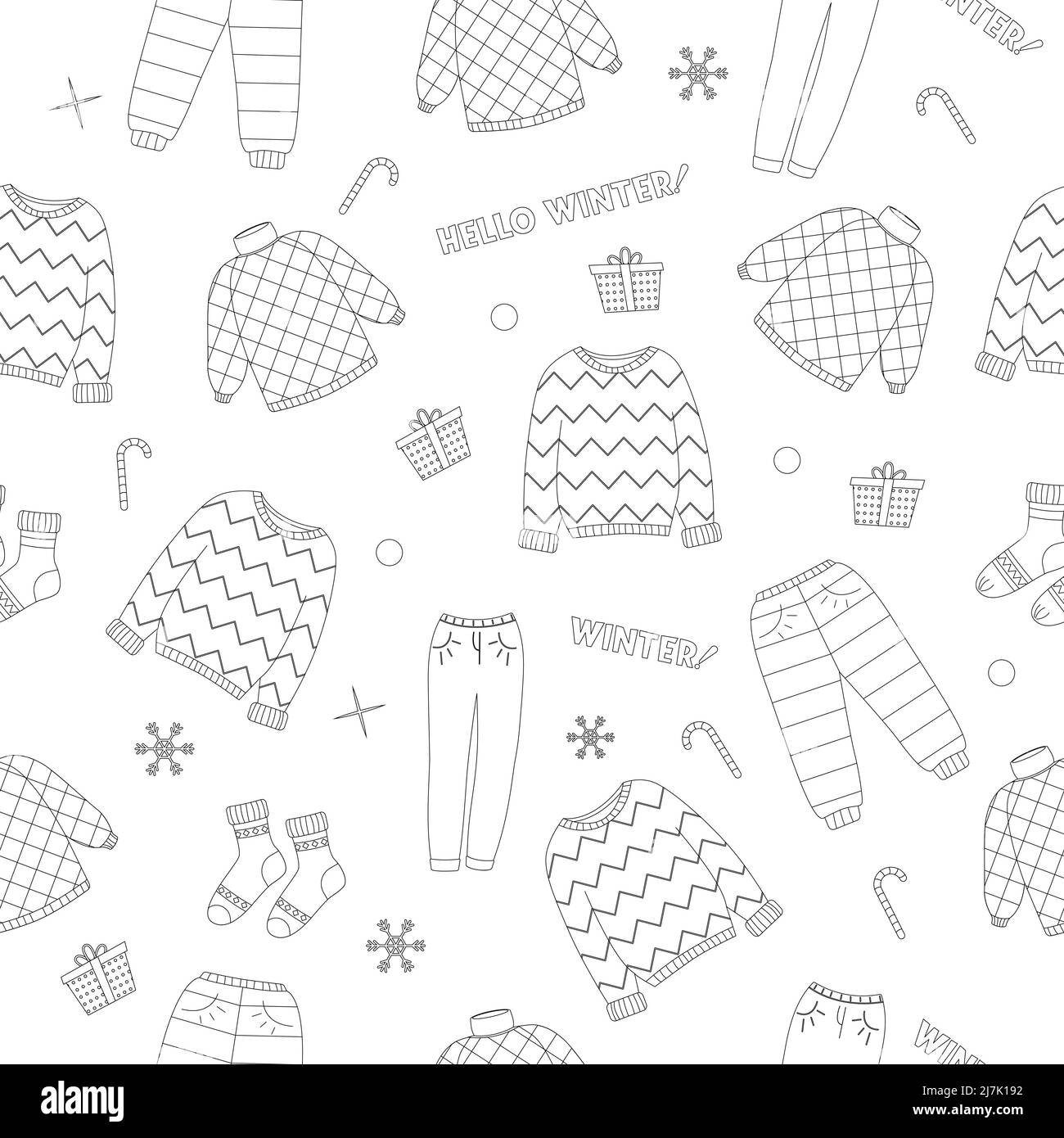 Beautiful winter clothing set, great design for any purposes. Flat