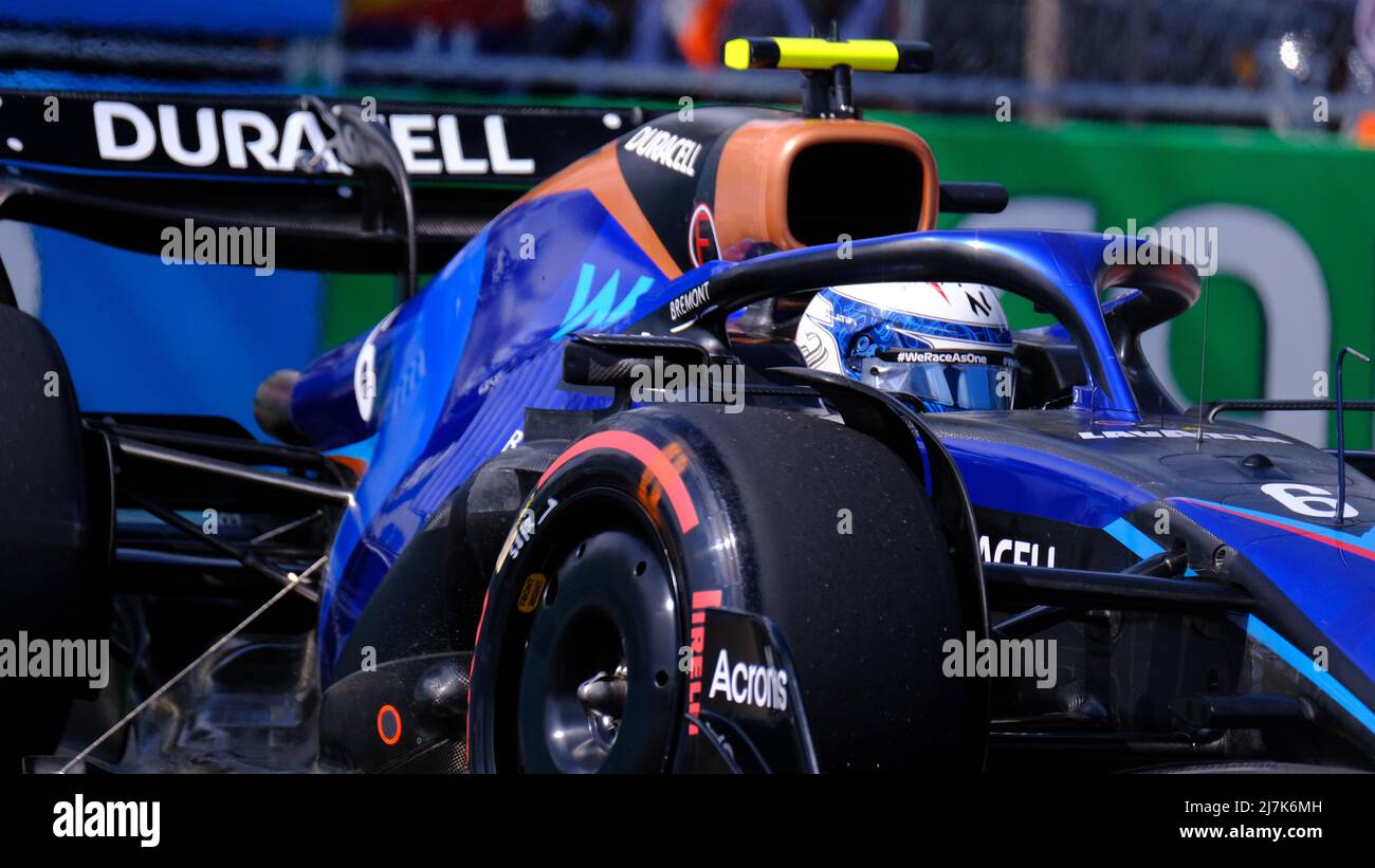 May 6th, 2022: Nicholas Latifil, Williams Racing team driver #6 during the  Formula 1 Crypto.com Miami Grand Prix in Miami, FL . Jason Pohuski/CSM  Stock Photo - Alamy